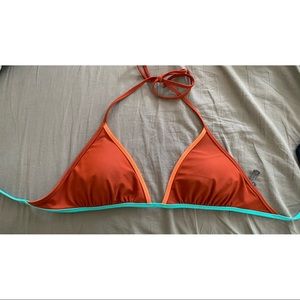 Aerie Triangle Bikini Top Size Large